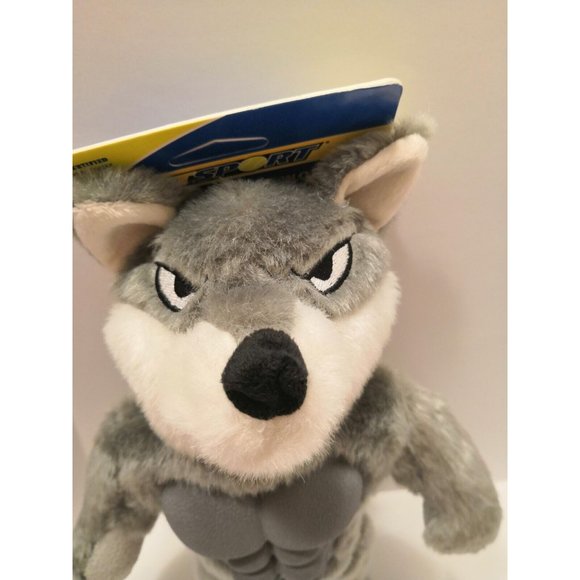 Pet Sport Six Packers Wolf Dog Toy Gray - Picture 5 of 8